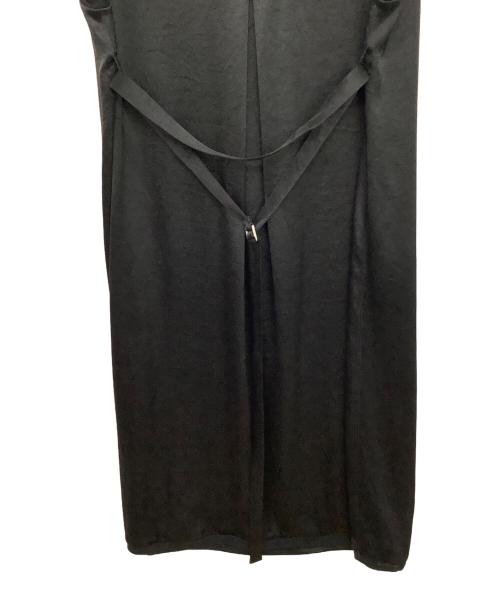 soutiencollar（ステンカラー）soutiencollar (ステンカラー) ノースリーブ・キャミソールワンピース ブラック サイズ:38の古着・服飾アイテム