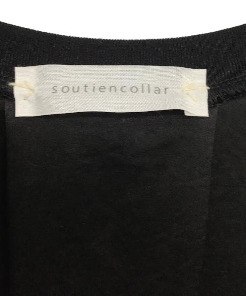 soutiencollar（ステンカラー）soutiencollar (ステンカラー) ノースリーブ・キャミソールワンピース ブラック サイズ:38の古着・服飾アイテム