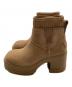 UGG (アグ) 厚底チェルシーブーツ ベージュ サイズ:USA6.5：12000円