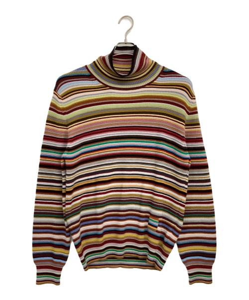 PAUL SMITH（ポールスミス）PAUL SMITH (ポールスミス) 厚手ニット マルチカラー サイズ:Mの古着・服飾アイテム