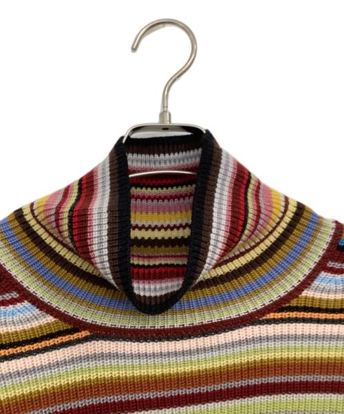 PAUL SMITH（ポールスミス）PAUL SMITH (ポールスミス) 厚手ニット マルチカラー サイズ:Mの古着・服飾アイテム