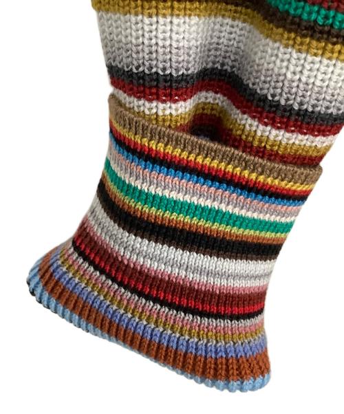 PAUL SMITH（ポールスミス）PAUL SMITH (ポールスミス) 厚手ニット マルチカラー サイズ:Mの古着・服飾アイテム