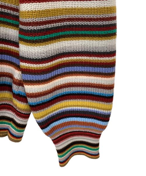 PAUL SMITH（ポールスミス）PAUL SMITH (ポールスミス) 厚手ニット マルチカラー サイズ:Mの古着・服飾アイテム