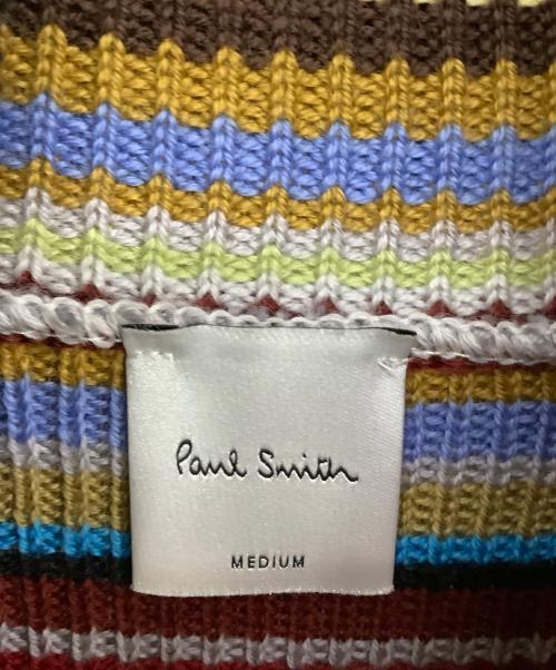 PAUL SMITH（ポールスミス）PAUL SMITH (ポールスミス) 厚手ニット マルチカラー サイズ:Mの古着・服飾アイテム