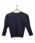 HOMME PLISSE ISSEY MIYAKE (オム プリッセ イッセイ ミヤケ) 長袖カットソー ネイビー サイズ:2：18000円