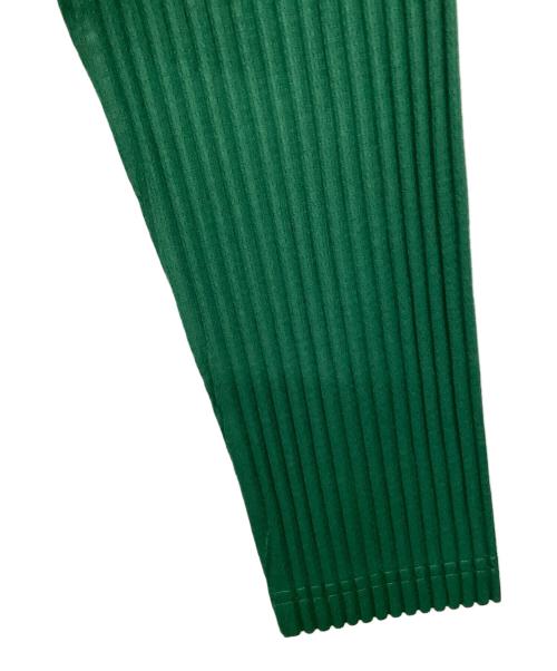 HOMME PLISSE ISSEY MIYAKE（オム プリッセ イッセイ ミヤケ）HOMME PLISSE ISSEY MIYAKE (オム プリッセ イッセイ ミヤケ) TYP-O 009 グリーン サイズ:3の古着・服飾アイテム