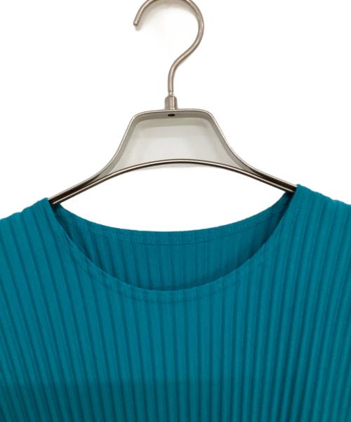 HOMME PLISSE ISSEY MIYAKE（オム プリッセ イッセイ ミヤケ）HOMME PLISSE ISSEY MIYAKE (オム プリッセ イッセイ ミヤケ) 長袖カットソー スカイブルー サイズ:3の古着・服飾アイテム