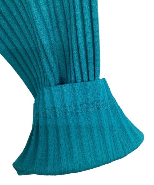 HOMME PLISSE ISSEY MIYAKE（オム プリッセ イッセイ ミヤケ）HOMME PLISSE ISSEY MIYAKE (オム プリッセ イッセイ ミヤケ) 長袖カットソー スカイブルー サイズ:3の古着・服飾アイテム