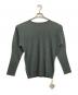 HOMME PLISSE ISSEY MIYAKE（オム プリッセ イッセイ ミヤケ）の古着「長袖カットソー」｜グレー