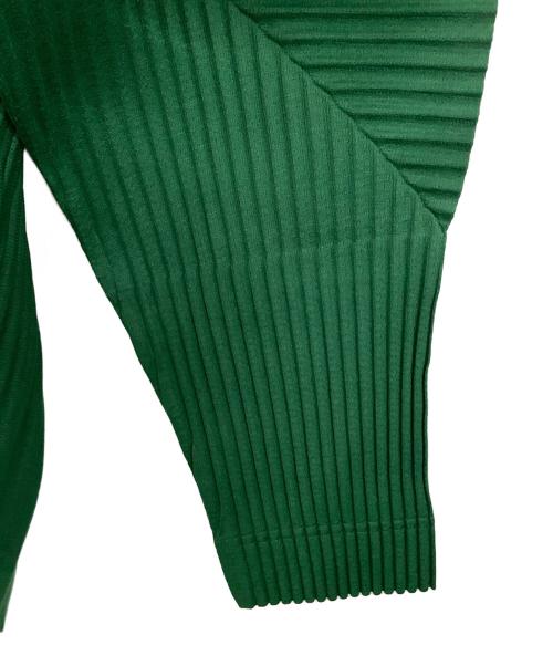 HOMME PLISSE ISSEY MIYAKE（オム プリッセ イッセイ ミヤケ）HOMME PLISSE ISSEY MIYAKE (オム プリッセ イッセイ ミヤケ) MONTHLY COLORS : NOVEMBER グリーン サイズ:1の古着・服飾アイテム