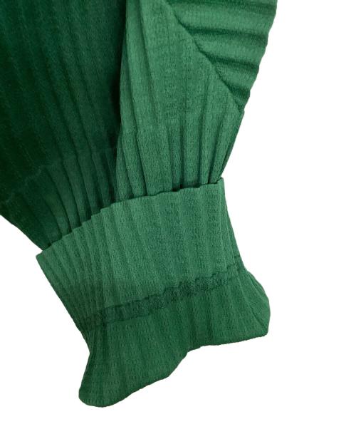 HOMME PLISSE ISSEY MIYAKE（オム プリッセ イッセイ ミヤケ）HOMME PLISSE ISSEY MIYAKE (オム プリッセ イッセイ ミヤケ) MONTHLY COLORS : NOVEMBER グリーン サイズ:1の古着・服飾アイテム