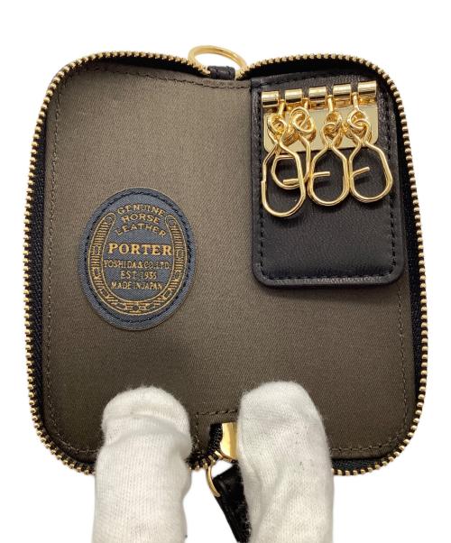 PORTER（ポーター）PORTER (ポーター) WISE KEY CASE ブラックの古着・服飾アイテム