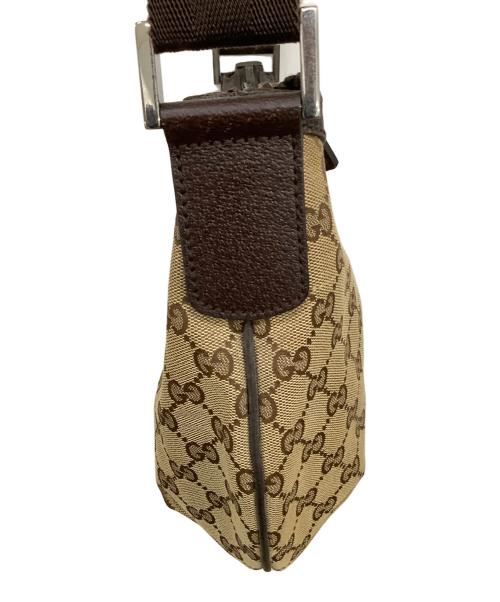 GUCCI（グッチ）GUCCI (グッチ) GG ショルダーバッグ ブラウンの古着・服飾アイテム