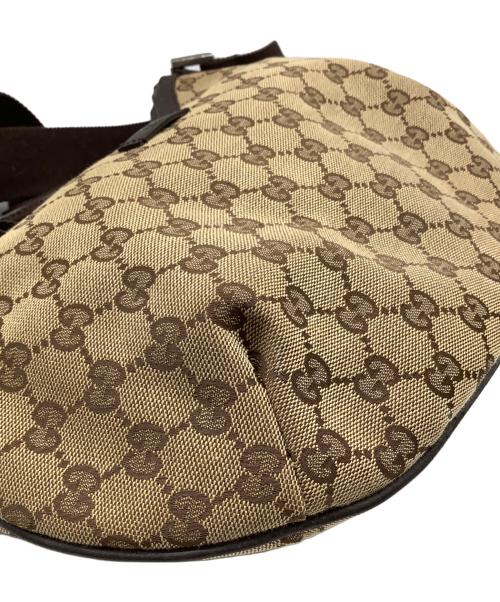 GUCCI（グッチ）GUCCI (グッチ) GG ショルダーバッグ ブラウンの古着・服飾アイテム