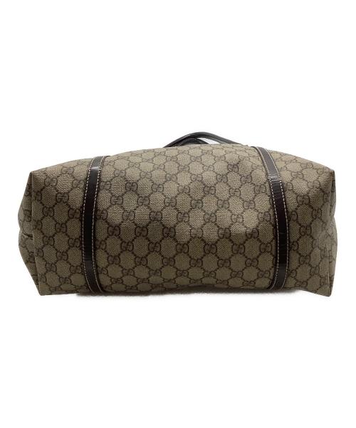 GUCCI（グッチ）GUCCI (グッチ) GGスプリーム トートバッグ ベージュの古着・服飾アイテム