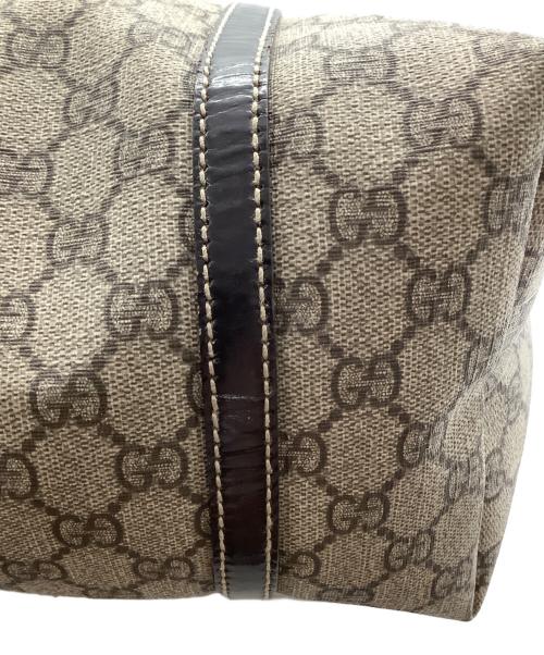 GUCCI（グッチ）GUCCI (グッチ) GGスプリーム トートバッグ ベージュの古着・服飾アイテム