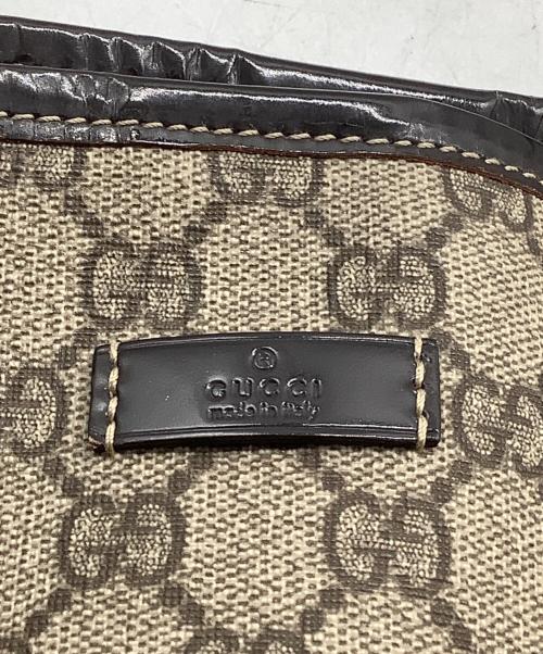GUCCI（グッチ）GUCCI (グッチ) GGスプリーム トートバッグ ベージュの古着・服飾アイテム