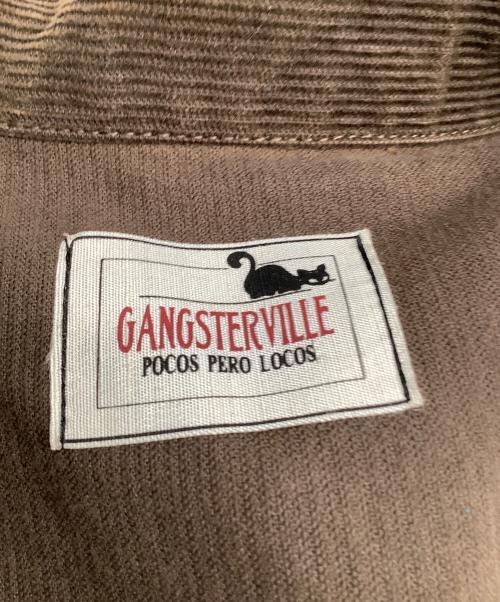 GANGSTERVILLE（ギャングスタービル）GANGSTERVILLE (ギャングスタービル) スイングトップ ブラウン サイズ:Mの古着・服飾アイテム