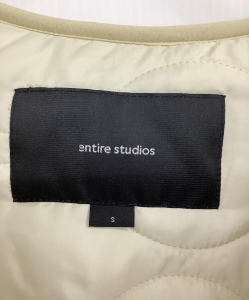 entire studios（エンタイアスタジオ）entire studios (エンタイアスタジオ) ボアジャケット アイボリー サイズ:Sの古着・服飾アイテム
