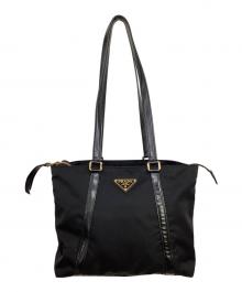 PRADA（プラダ）の古着「ナイロントートバッグ」｜ブラック