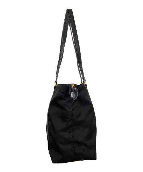PRADA（プラダ）PRADA (プラダ) ナイロントートバッグ ブラックの古着・服飾アイテム
