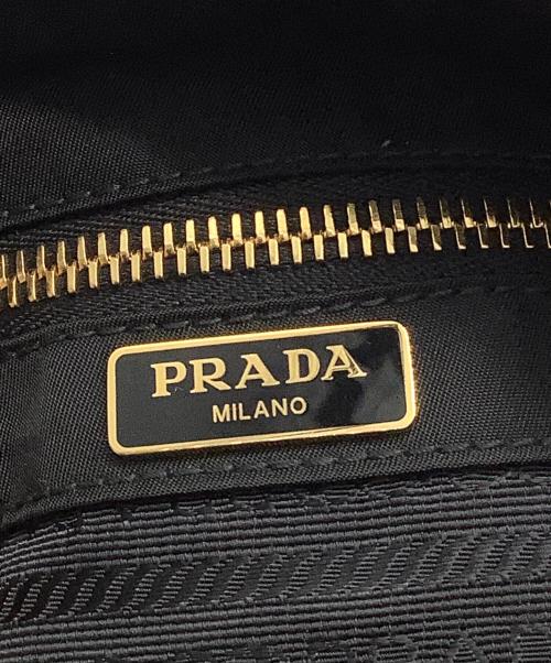 PRADA（プラダ）PRADA (プラダ) ナイロントートバッグ ブラックの古着・服飾アイテム