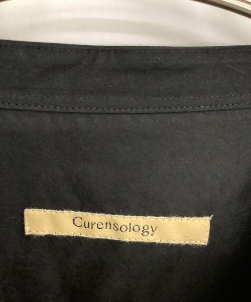 Curensology（カレンソロジー）Curensology (カレンソロジー) 長袖シャツ ブラック サイズ:Fの古着・服飾アイテム