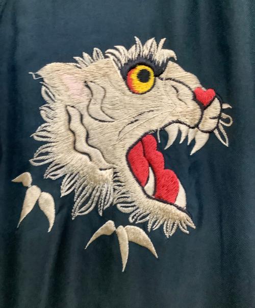 TAILOR TOYO（テーラー東洋）TAILOR TOYO (テーラー東洋) TIGER HEAD×CHEVY LOVER エイジングモデル グリーン×ブラック サイズ: XLの古着・服飾アイテム