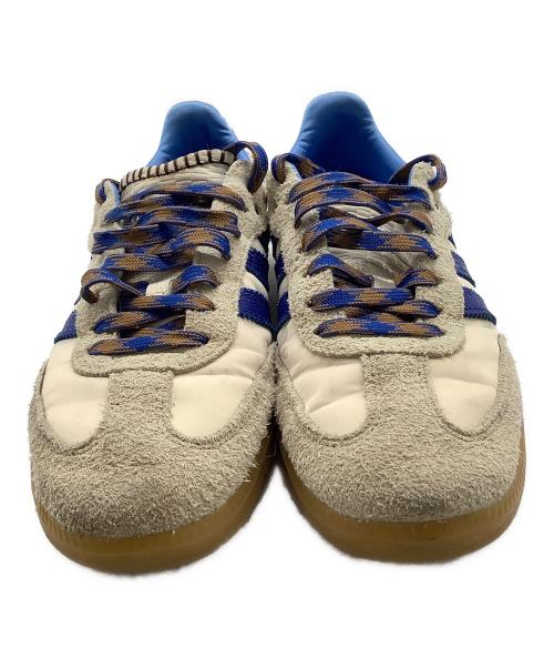 adidas（アディダス）adidas (アディダス) WALES BONNER (ウェールズボナー) ナイロン サンバ ブルー×ホワイト サイズ:US9の古着・服飾アイテム
