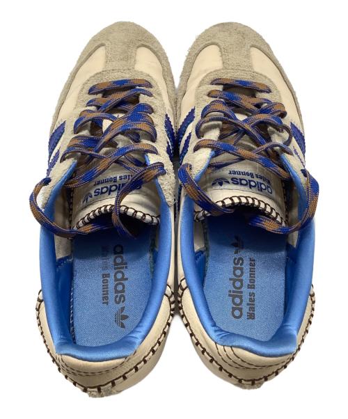 adidas（アディダス）adidas (アディダス) WALES BONNER (ウェールズボナー) ナイロン サンバ ブルー×ホワイト サイズ:US9の古着・服飾アイテム