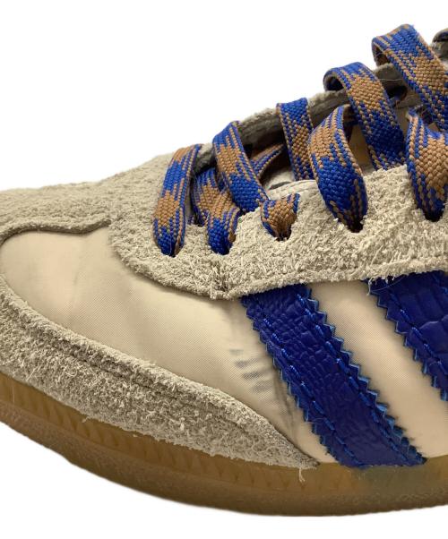 adidas（アディダス）adidas (アディダス) WALES BONNER (ウェールズボナー) ナイロン サンバ ブルー×ホワイト サイズ:US9の古着・服飾アイテム