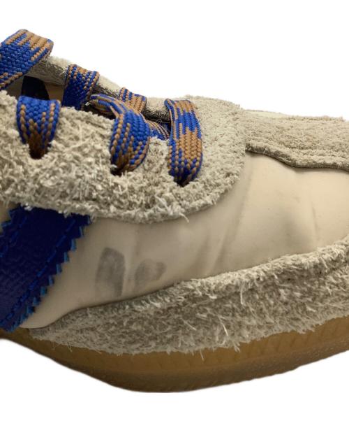adidas（アディダス）adidas (アディダス) WALES BONNER (ウェールズボナー) ナイロン サンバ ブルー×ホワイト サイズ:US9の古着・服飾アイテム