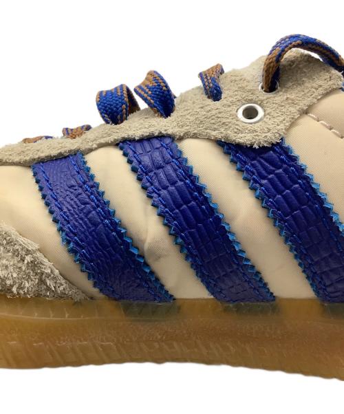 adidas（アディダス）adidas (アディダス) WALES BONNER (ウェールズボナー) ナイロン サンバ ブルー×ホワイト サイズ:US9の古着・服飾アイテム