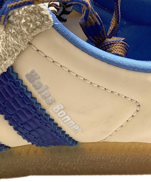 adidas（アディダス）adidas (アディダス) WALES BONNER (ウェールズボナー) ナイロン サンバ ブルー×ホワイト サイズ:US9の古着・服飾アイテム