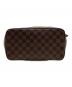 中古・古着 LOUIS VUITTON (ルイ ヴィトン) ダミエサレヤPM ブラウン：150000円