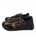 DOLCE & GABBANA (ドルチェ＆ガッバーナ) ローカットスニーカー ブラック×ブラウン サイズ:37：17000円