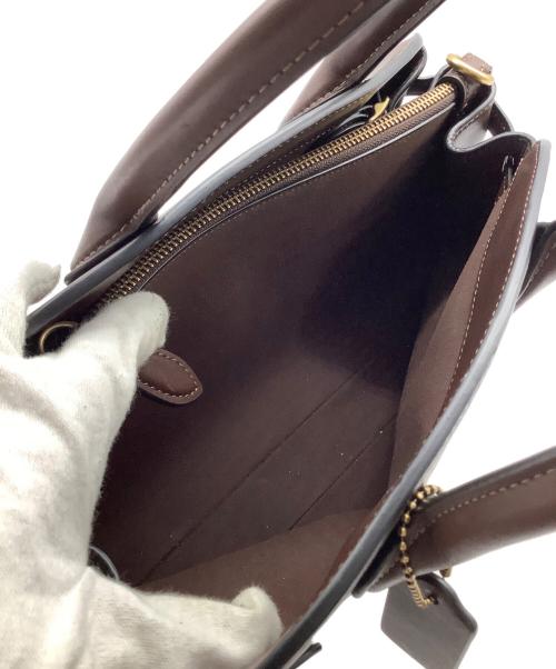 COACH（コーチ）COACH (コーチ) エンパイア キャリーオール 28 ブラウンの古着・服飾アイテム