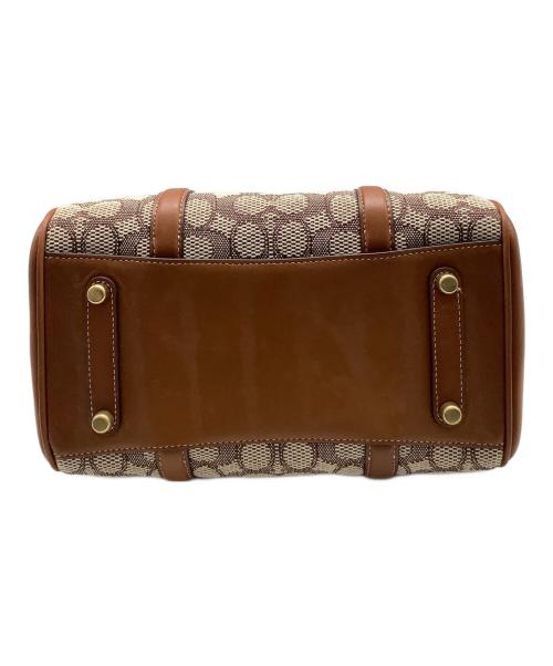 COACH（コーチ）COACH (コーチ) ルビー サッチェル25 ブラウン×ベージュの古着・服飾アイテム