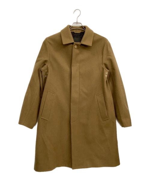 MACKINTOSH LONDON（マッキントッシュ ロンドン）MACKINTOSH LONDON (マッキントッシュ ロンドン) ウールメルトンステンカラーコート ベージュ サイズ:40の古着・服飾アイテム