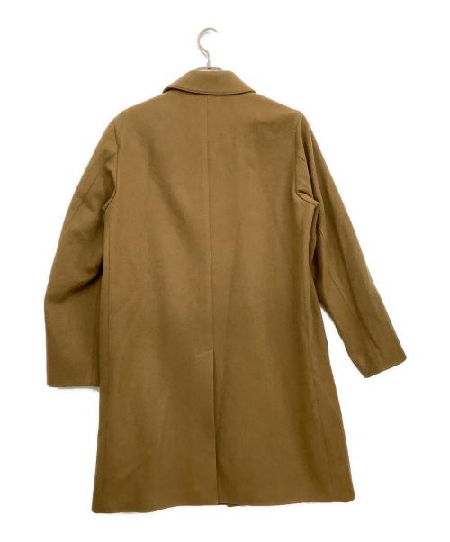 MACKINTOSH LONDON（マッキントッシュ ロンドン）MACKINTOSH LONDON (マッキントッシュ ロンドン) ウールメルトンステンカラーコート ベージュ サイズ:40の古着・服飾アイテム