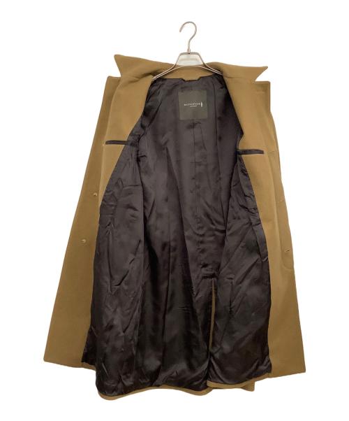 MACKINTOSH LONDON（マッキントッシュ ロンドン）MACKINTOSH LONDON (マッキントッシュ ロンドン) ウールメルトンステンカラーコート ベージュ サイズ:40の古着・服飾アイテム