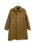 MACKINTOSH LONDON（マッキントッシュ ロンドン）の古着「ウールメルトンステンカラーコート」｜ベージュ