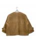 MACKINTOSH LONDON (マッキントッシュ ロンドン) ノーカラーボアジャケット ベージュ サイズ:38：35000円