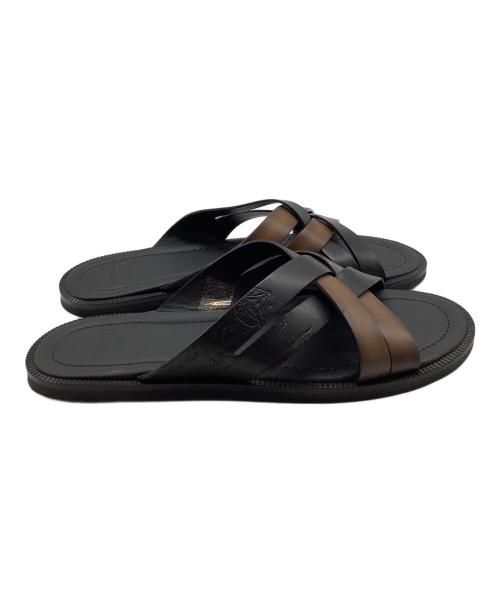 Berluti（ベルルッティ）Berluti (ベルルッティ) シフノス スクリット ブラック×ブラウン サイズ:8の古着・服飾アイテム