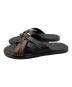 Berluti (ベルルッティ) シフノス スクリット ブラック×ブラウン サイズ:8：65000円