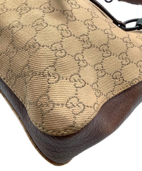 GUCCI（グッチ）GUCCI (グッチ) ショルダーバッグ ブラウンの古着・服飾アイテム