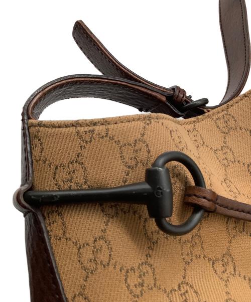 GUCCI（グッチ）GUCCI (グッチ) ショルダーバッグ ブラウンの古着・服飾アイテム