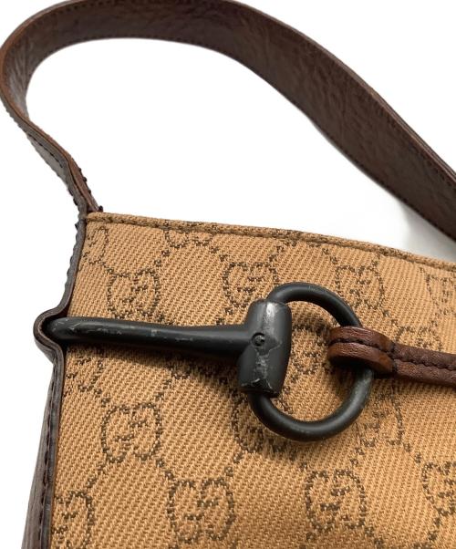 GUCCI（グッチ）GUCCI (グッチ) ショルダーバッグ ブラウンの古着・服飾アイテム