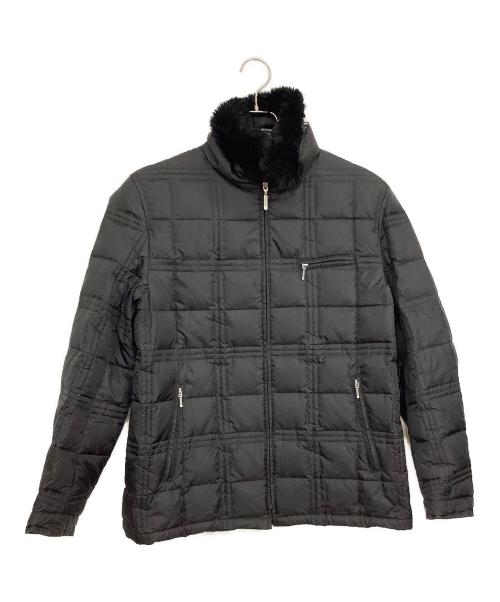 BURBERRY BLACK LABEL（バーバリーブラックレーベル）BURBERRY BLACK LABEL (バーバリーブラックレーベル) キルティングジャケット ブラック サイズ:Mの古着・服飾アイテム