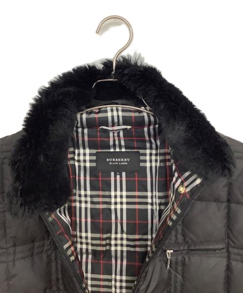BURBERRY BLACK LABEL（バーバリーブラックレーベル）BURBERRY BLACK LABEL (バーバリーブラックレーベル) キルティングジャケット ブラック サイズ:Mの古着・服飾アイテム